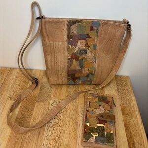 Montado Cork Purse and Wallet NWT